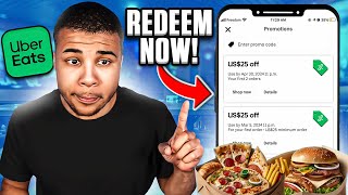 How To FixAdd Uber Eats Promo Codes Not Applied 2024 [upl. by Charie]