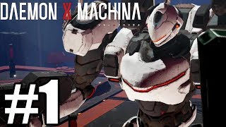 Daemon X Machina Gameplay Walkthrough Part 1  Nintendo Switch [upl. by Urbannal539]