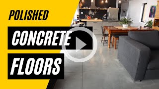 Polished Concrete  What You Need to Know [upl. by Lazar81]