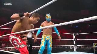 Sin Cara Mistico Debut First Full Match On RAW [upl. by Nivel]