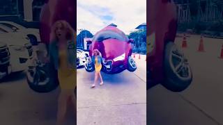 Balloon wala car 🚘shorts funny comedy viralvideo [upl. by Swayne]