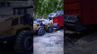 Hearts moment of rc loader Truck helping rc Dumper in a stunning [upl. by Nerrat]