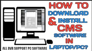 HOW TO DOWNLOAD amp INSTALL CMS SOFTWARE IN LAPTOPPC [upl. by Esta]