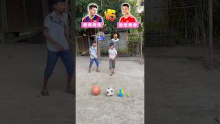 2 best footballer challenge ⁉️🤯shorts trending football ronaldo messi [upl. by Rogerson]