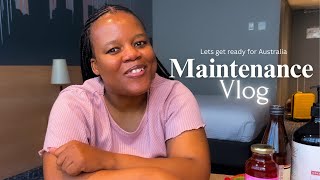 Vlog  Preparing for an Australia trip South African Youtuber [upl. by Yema1]