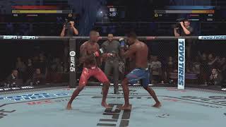 EA SPORTS UFC 5 Adesanya KO [upl. by Einberger279]