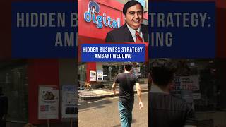 Ambani Wedding Business Secret A Marketing Goldmine💰shorts youtubeshorts anantambani ambani [upl. by Lrub]