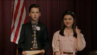 How to get a vote in Election  Young Sheldon Full HD [upl. by Leahcimrej]