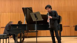 Jeanine Rueff Concertino for Clarinet [upl. by Mylan]