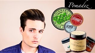 Mens Hair Products ALL ABOUT Pomades  Water Based vs Oil Based [upl. by Shih]