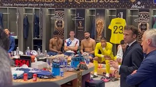 You have made French men and women dream Macron addresses French team after World Cup loss [upl. by Welch250]