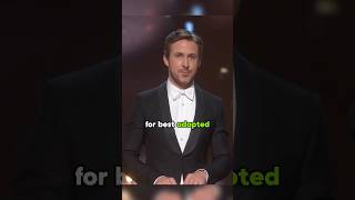 Ryan Gosling and Russell Crowe Fight while presenting the best adapted screenplay Oscar [upl. by Lydnek]