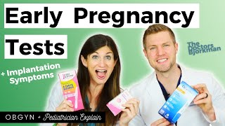 How Early Can You Take a Pregnancy Test OBGYN Explains Implantation amp Early Pregnancy Symptoms [upl. by Akirahc]