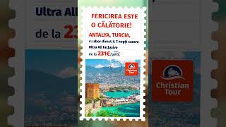 Vacanta Turcia  Antalya  Christian Tour [upl. by Susanna]