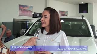 Lanzamiento Chevrolet 2025 en ACISA Entrevista Andreia Moos [upl. by Ulysses]