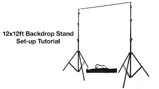 12x12ft Backdrop Stand Tutorial  How to Setup  eFavormartcom [upl. by Marwin]