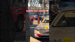 KAREN GOT KARMA FOR RESERVING PARKING SPACE😱 shorts [upl. by Ycrad294]