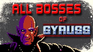 Gyruss  NES All Bosses [upl. by Addi]