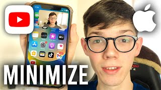 How To Minimize YouTube On iPhone  Full Guide [upl. by Emrich]