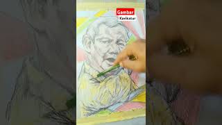 Karikatur art drawing pensil [upl. by Eisiam]