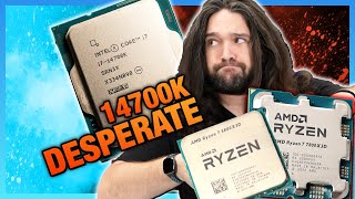 Intel is Desperate i714700K CPU Review Benchmarks Gaming amp Power [upl. by Lilaj]