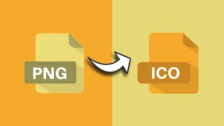 How To Convert PNG To ICO Image [upl. by Simmie]