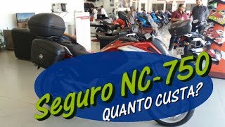 Quanto custa o Seguro NC 750 [upl. by Eboj]