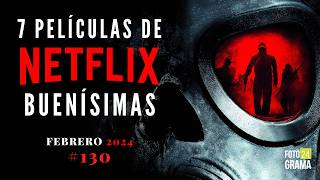 ¿No sabes qué ver 7 Buenas Películas Atrapantes en NETFLIX  Fotograma 24 con David Arce [upl. by Shandy562]