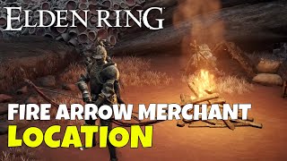 Elden Ring How to Get to Fire Arrows Merchant [upl. by Werra]