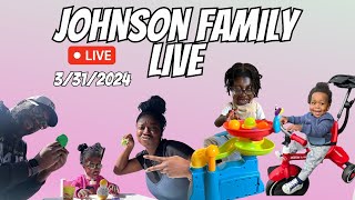 JOHNSON FAMILY OUTDOOR LIVE MARCH 31 [upl. by Initsed]