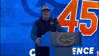 DC Austin Armstrong Assesses His Unit for 2024  Florida Gators Football [upl. by Ainnat298]