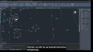 GEOPLUSZWCAD  Kreira kontrolna odmjeranjafrontove unutar plotpmp [upl. by Aisayn]