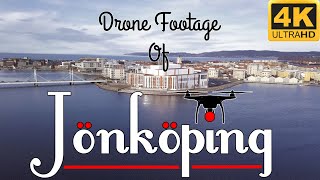 Jonkoping Drone Footage  Sweden  DJI Mavic Pro  4KUHD  Travel Vlog  2021 [upl. by Huoh]