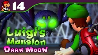 ABoss Confront the Source vs Spider Queen  Luigis Mansion Dark Moon 14 [upl. by Sturdivant288]