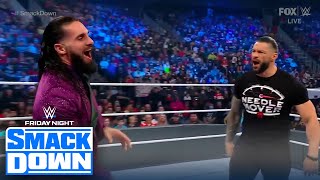 Seth Rollins gets in Roman Reigns’ head one day before Royal Rumble  FNS  WWE on FOX [upl. by Teews]