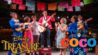 Plaza de Coco – Restaurant Tour and Entertainment Preview  Disney Treasure [upl. by Danika982]