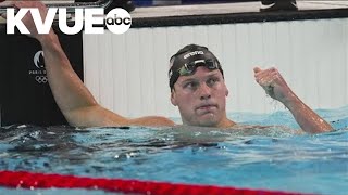 UT rising senior Luke Hobson wins bronze in 200m freestyle [upl. by Eilyab544]