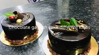 Chocolate garnish cake truffle chocolatedesserts shortsfeed [upl. by Accisej]