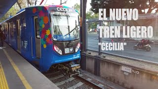 Tomando el Nuevo TREN LIGERO [upl. by Yraek]