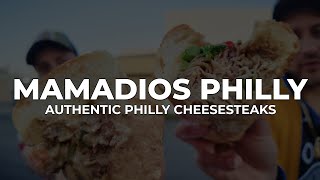 Mamadios Philly  Authentic Philly Cheesesteaks 🧀🥩 [upl. by Notla547]