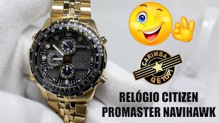 Relógio CITIZEN Navihawk Promaster JN012280E  TZ10173U [upl. by Mashe969]