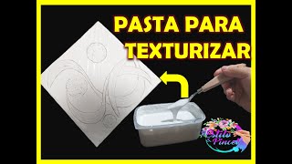 COMO HACER PASTA DE TEXTURA receta casera💓 [upl. by Bolten703]