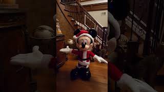 Mickey Mouse Christmas Animatronic 2023 [upl. by Elison]