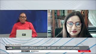 World Press Freedom  SA ranks 38 out of 180 countries [upl. by Raskin]