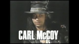 Fields of the Nephilim  interview Carl  Tony part 1  MTV 1990 [upl. by Lowson]