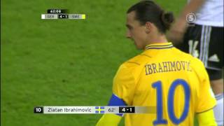 SverigeTyskland 44 All goals Lasse Granqvist commentary dubbed [upl. by Llennor]