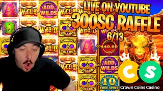 THURSDAYS ARE FOR PROFIT  300SC GIVEAWAY  CROWN COINS CASINO [upl. by Candless232]