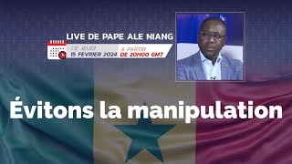 Live Pape Alé Niang  Evitons les manipulations [upl. by Airamas]