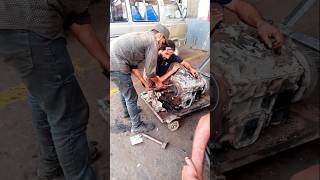 Engine gearbox restoration 😎 automobile restoration engine [upl. by Nahtanoj330]