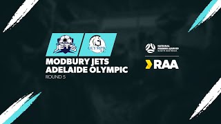 RAANPLSA  RD5  Modbury Jets v Adelaide Olympic 2024 [upl. by Adnilak]